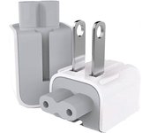 Ubiuo Adaptador de corriente de CA Mac Enchufe plegable de pared de EE. UU. Cabeza de pato, adaptador de carga Enchufe estándar de EE. UU. Cabeza d...