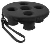 Portavasos de piscina flotante Flotador de bebida de piscina con bandeja flotante de 5 orificios para fiestas en la piscina Spa de playa Bañera de ...
