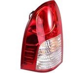 Conjunto de luces traseras traseras izquierdas del coche ABS Luces antiniebla traseras rojas Luz de señal de giro compatible para SsangYong Actyon ...