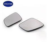 CompatibleCristal del retrovisor exterior gran angular calefactado para MERCEDES Clase C (C180, C200, C220, C230, C280, C350, C380) W204 2007-2009 ...