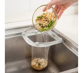 Phwj Bolsa de malla para fregadero de cocina Colador de drenaje de fregadero de cocina desechable Red de filtro de fregadero antiobstrucción para r...