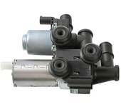 64118369807 Válvula de control del calentador Bomba de agua auxiliar Automóvil para E46 X3 E83 Z3 E36 316I 318I 32 Negro plateado