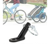 Acoplamiento de remolque de bicicleta con hebilla - Conector en ángulo universal para la mayoría de las bicicletas