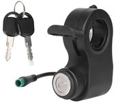 Cerradura de scooter eléctrico Lgnition para Kukirin para G2 para el bloqueo del interruptor del acelerador integrado máximo de 5 pines con Como se...