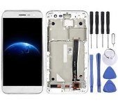 Digitalizador de pantalla de reemplazo para Asus ZenFone 3 ZE520KL Z017D, Z017DA, Z017DB con kits de herramientas de reparación Blanco