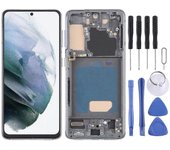 Pantalla LCD con marco para Samsung Galaxy S21 5G SM-G991