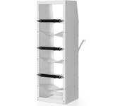 Succebuy Estante de tanque de refrigerante, con 3 tanques de botellas de 30-50 lb, 14.64x13.97x46.06 pulgadas, bastidor de cilindros de refrigerant...