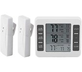 Frigorífico Congelador Termómetro Alarma digital Alarma sonora con sensor inalámbrico Pantalla min/max