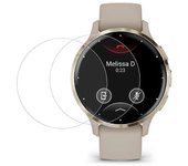 2 piezas para Garmin Venu 3S TPU Protector de pantalla Anti-arañazos Ver película