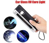 Auto Glass Uv Cure Led Light Car Window Resin Cured Ultraviolet Uv Lamp Lighting Windshield Repair Billet Tools