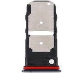 Bandeja para tarjetas SIM + Bandeja para tarjetas SIM para Motorola Edge XT2063-3 Negro