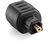 Óptico de 3,5 mm hembra Mini Jack Plug To Digital Toslink Macho Adaptador de audio macho