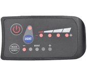 S810 E-Bike Meter Pantalla LED 36V IP65 para bicicleta eléctrica Medidor de bicicleta eléctrica 6PIN Negro
