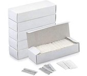 600pcs Cuchillas de afeitar de un solo filo, Cuchillas de afeitar industriales, Cuchillas de reemplazo de cortador de caja, Cuchillas de afeitar ra...