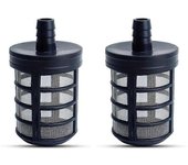 2 piezas de filtro de manguera de succión bomba de agua filtro de succión filtro de succión dru para lavadora a presión