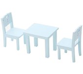3 piezas de muebles de simulación de silla de mesa para niños mini silla de juguete juego de sillas de escritorio para niños modelo c