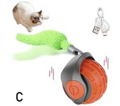 Speedy Tail 2.0,Speedy Tail Cat Toy,Speedy Tail 2.0 Cat Toy Automatic Moving Toy[ Naranja