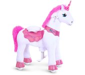 PonyCycle Juguete de unicornio rosa modelo E (Reino Unido y UE en stock) Size 4 for age 4-8