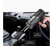 Aspiradora inalámbrica para automóvil 2 en 1 16000pa 150w Aspiradoras automáticas de mano Mini aspiradoras de doble uso para el hogar y el automóvil