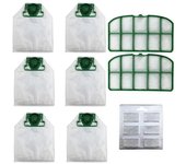 Kits de bolsas de polvo de repuesto para la aspiradora Kobold VK200 Accesorios Bolsas de polvo con filtro premium Spa Como se muestra