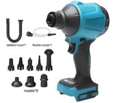 40000RPM Soplador Inalámbrico Inflador Vacío Mango Antideslizante para Batería Makita 18V