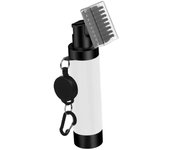 Limpiador de cepillos para palos de golf Herramienta de limpieza portátil para ranuras de golf Regalos para jugadores de golf verde Blanco multi