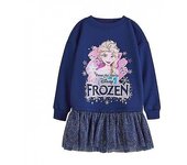 Frozen Girls Elsa Vestido Casual Marina de guerra 6-7 Years