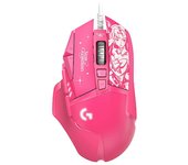 Logitech G502 HERO SG Ratón para juegos con cable LOL Rosa