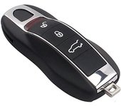 Yuzee Plip Key Compatible Con Porsche Cayenne Carrera Boxster 911 Panamera Cayman Macan Gt 3 Botones Mando a Distancia Shell