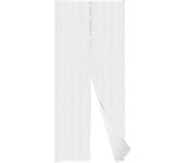Tinor Puerta mosquitera magnética de 80 * 210 cm, las cortinas magnéticas se pueden colocar y ensamblar fácilmente sin perforar Blanco 135*205