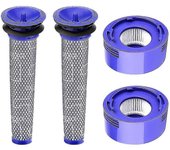 Reemplazo de filtro 4pack para V7, V8 Animal y V8 Absolute Cordless Vacuum Hepa Reemplazos de filtro