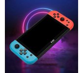X80 7.0 pulgadas HD Pantalla Consola de juegos portátil 20000 Juegos Consola de videojuegos Multicolor Blue Red
