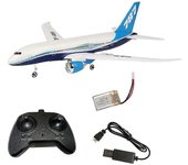 DIY EPP Avión de control remoto RC Drone 787 Kit de avión de ala fija Juguete One Battery