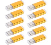 10 x 512MB Memory Stick Unidad flash USB Unidad flash USB USB 2.0 Gold Oro