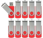 Paquete de 10 unidades flash USB Usb 2.0 Memoria USB Paquete a granel Tarjeta de memoria giratoria Almacenamiento plegable Unidad de salto Unidad z...