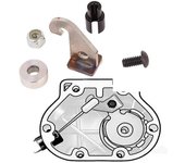 Kit de embrague de tracción fija fácil para motocicleta Harley Touring Electra Glide Ultra Classic CVO Dyna Fat Street Bob Softail 2000-