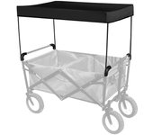 Toldo de toldo compatible con el accesorio de vagón de jardín Cubierta de sombrilla Accesorios para carros Equipo de picnic para acampar al aire li...
