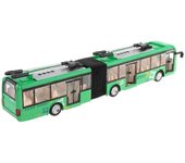 Gran música y luz Ciudad Trolebús Juguete Niños Vehículos Playset Regalos Verde