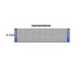 Plegado portátil Simple 3m 4m 5m 6m Tennis Net Badminton Net Net 3.1M