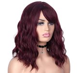 Short Hair Wigs Colorful Micro Curled Wig Cosplay Daily Party Neon Wig For Women