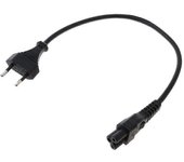 Unbrand Adaptador de corriente Cable Eu 2 Pin Macho A Iec 320 C5 Micky Para Notebook Fuente de Alimentación 3