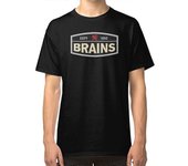 RockShark Camiseta Brains Beer negro M