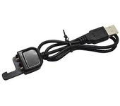 Cargador de datos USB de la cámara Cable de carga del control remoto WiFi para Gopro Hero 3 4 5 Negro