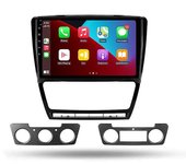 Radio inalámbrica CarPlay Android Auto para Skoda Octavia 2 A5 2008 - 2013 4G Car Multimedia GPS 2din