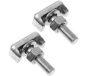 2pcs Tornillo de coche Perno en T Terminal de cable de batería Pernos de acero inoxidable para automóviles Zekai