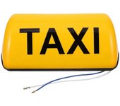 Luz de taxi Luz de techo de taxi Luz de techo de taxi Lámpara de taxi iluminada para uso de techo de taxi 29.00X13.50X11.00CM