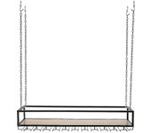 Estantería colgante ajustable de 12 cm para vinos con soporte para vasos