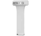 Para Garmin VivoMove Estilo Silicona 20mm Reloj Enfermera Fob Con Pin-On Broche Correa