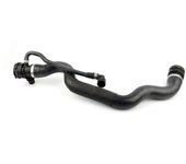 17128511623 Manguera de refrigerante superior Manguera de tanque de agua Motor Radiador Coche para Serie 3 E90 E91 E92 negro