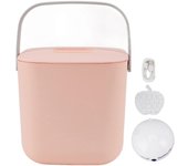 Fregadero Lavavajillas 18w Mini Lavavajillas con Cubo Usb Recargable Ip67 Lavavajillas Portátil Impermeable para RVS Viajes Rosa